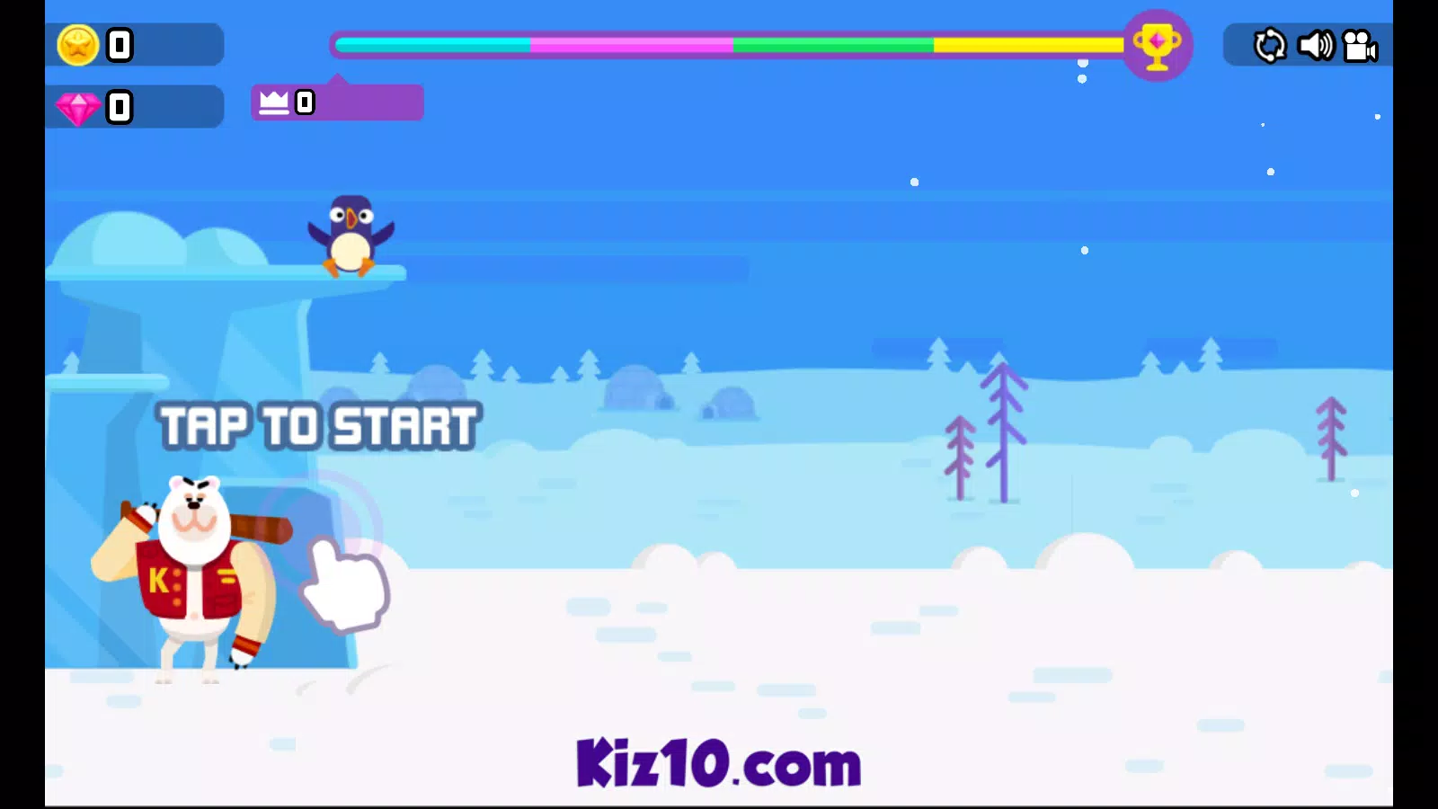 Penguin Bounce em Jogos na Internet