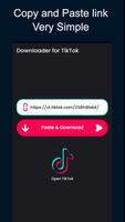 TikTok Downloader No Watermark poster