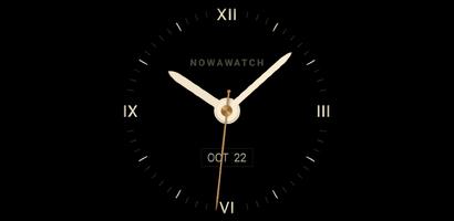 NowaWatch - Classic Watch Face syot layar 1