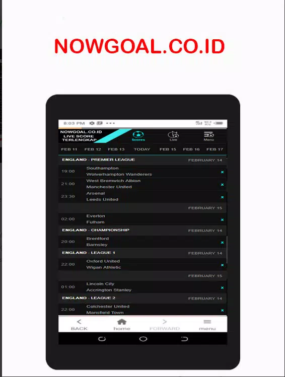 Nowgoal APK for Android Download