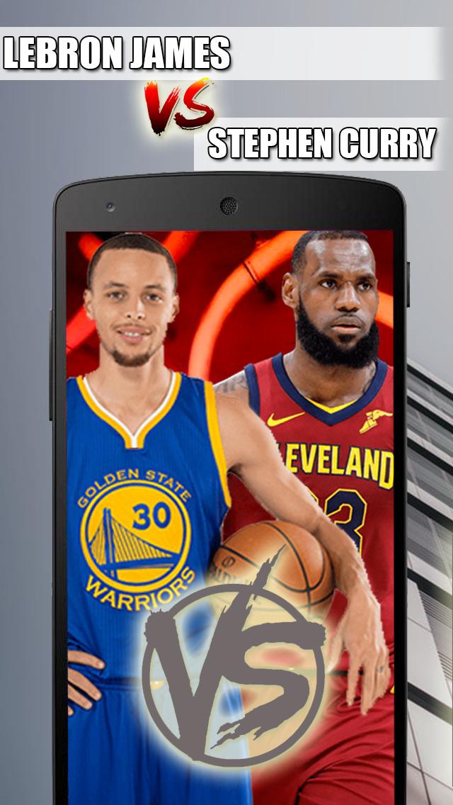 Lebron James Vs Stephen Curry Basketball Wallpaper For Android Apk Download