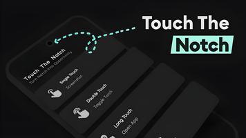 Touch The Notch الملصق