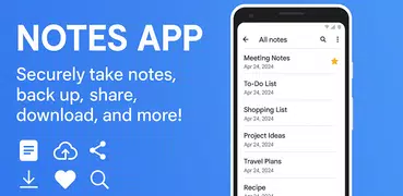 Notebook – Secure Backup Notes