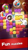 Puppy Crush: Cube blast Puzzle Game اسکرین شاٹ 1