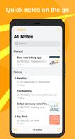 Note iOS 16 - Phone Notes plakat