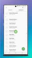 Note10 Contact for Galaxy Note, Gallaxy S10 capture d'écran 3