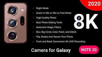Camera for Note 20 Ultra: Camera For Galaxy Tab S7 포스터