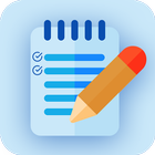 Notepad notes, Checklist, Memo أيقونة