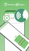 Notizbuch: Notizen und Listen Plakat