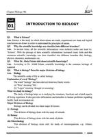 9th Class Biology Notes 2019 скриншот 1