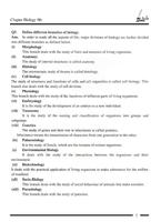 9th Class Biology Notes 2019 تصوير الشاشة 2