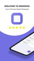 notes: memo notepad notebook Cartaz