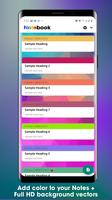 Notepad - Color note taking screenshot 2