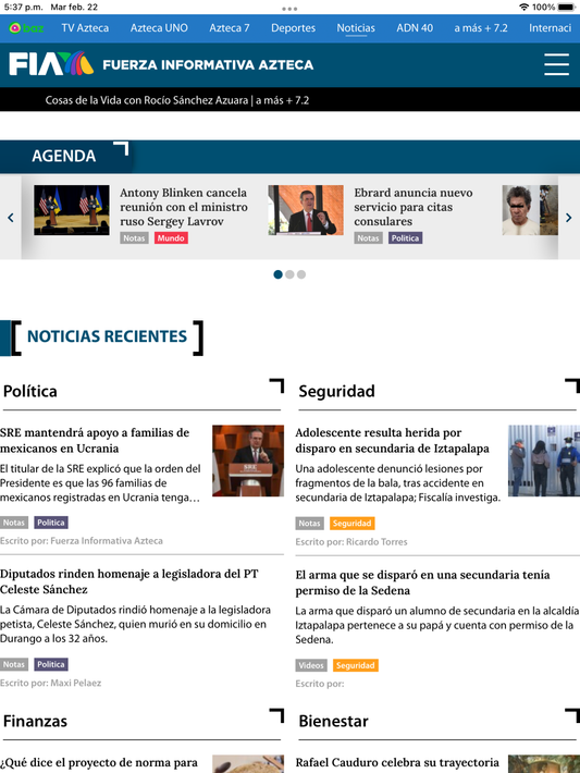 Azteca Noticias screenshot 5