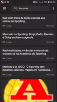 Notícias do Sporting CP 스크린샷 5