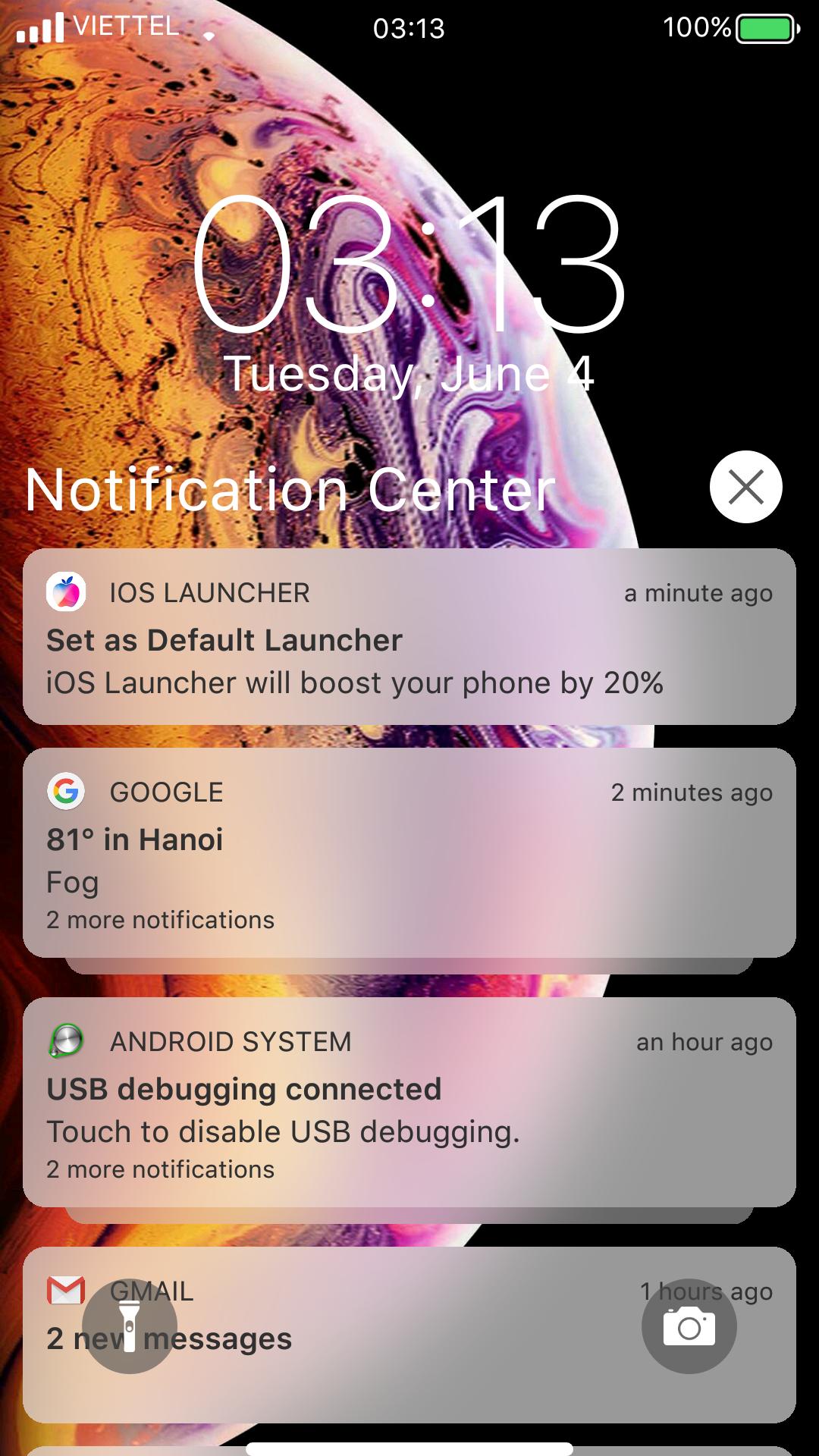 Ios 13 Launcher Control Center Lock Screen For Android Apk Download