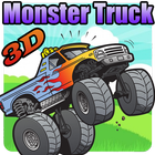Monster Truck 3D-icoon