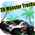 3D Monster Trucks آئیکن