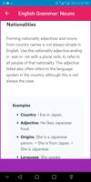 English Grammar: Nouns imagem de tela 3