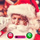 Noel Santa Claus Fake Call icône