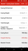 Bowen Casing Spear Calculator screenshot 1