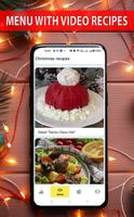 Christmas recipes, tasty food Affiche