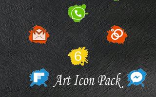 Art Icon Pack Multilauncher plakat