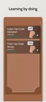 Learn Tap Code poster