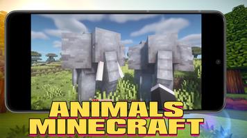 Animals Mod for Minecraft poster