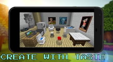 Mod de meubles pour Minecraft capture d'écran 3