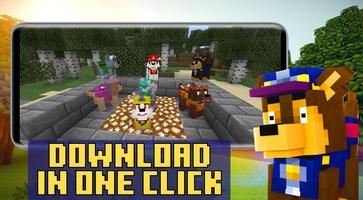 Paw Mod Patrol Minecraft PE تصوير الشاشة 1