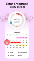 Calendario menstrual captura de pantalla 1