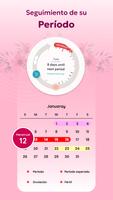 Rastreador do ciclo menstrual Cartaz