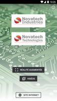 Novatech الملصق
