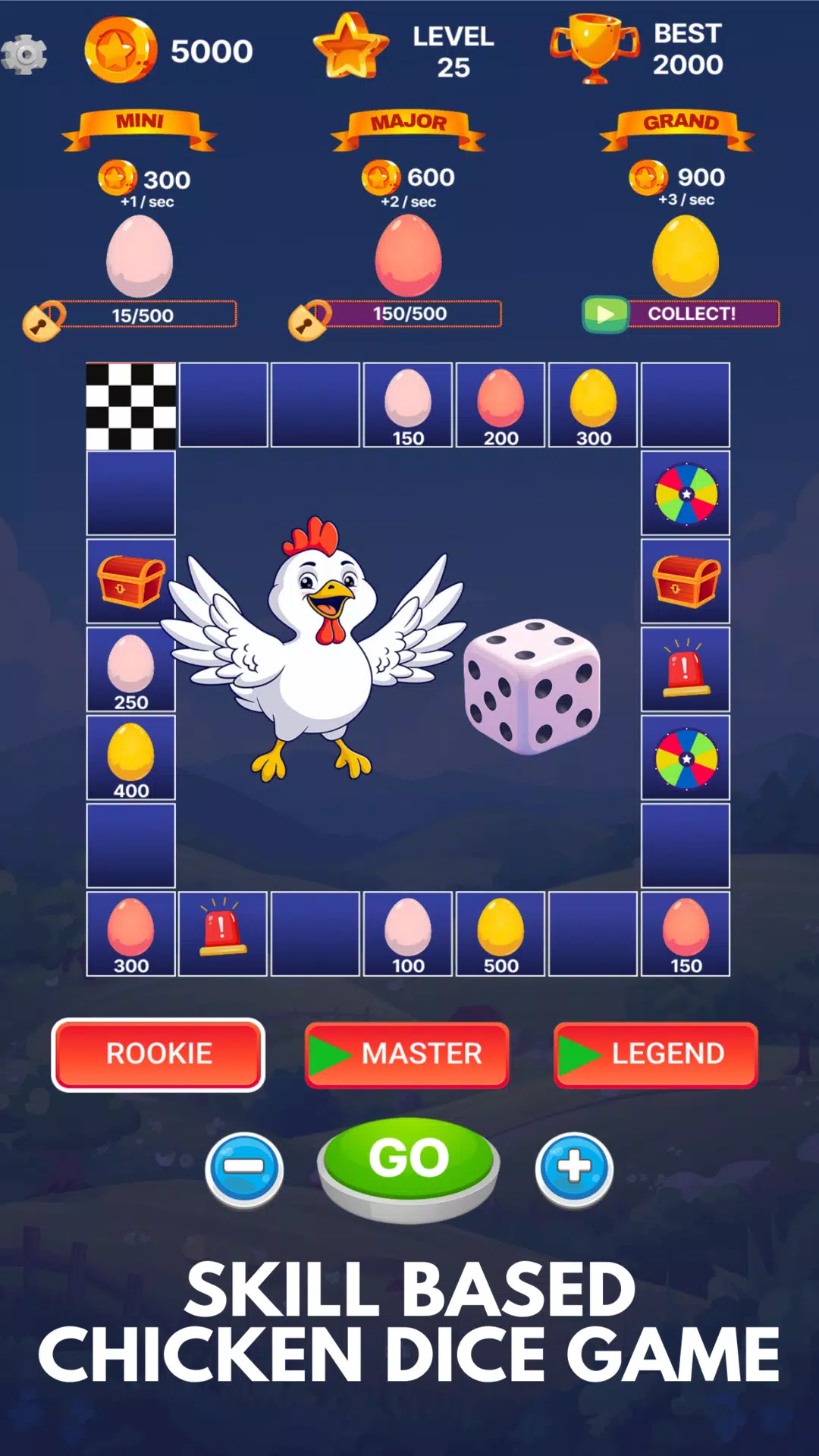 Chicken Roll – Roll Dice & Win