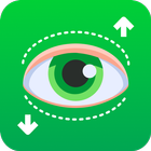 Eye exercises and Vision test icon