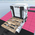 leichtes Hinterteil -LKW-Herausforderungssimulator Zeichen