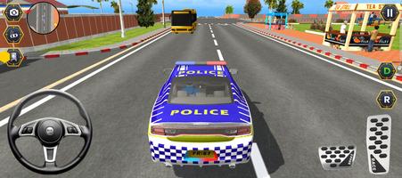 Police Car Chase Sim 3D 2024 capture d'écran 1