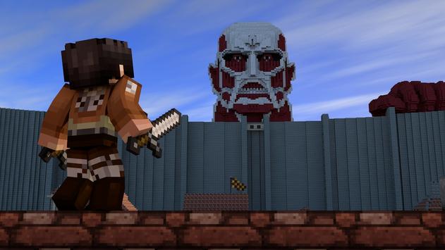 Titan Skin - Attack on Kyojin Skin Pack For MCPE poster
