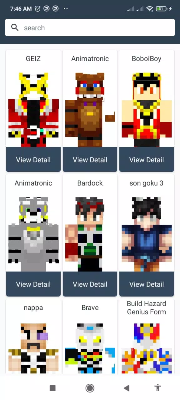 skin para minecraft pocket edition, Nova Skin