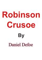 Rabinson Krusoe By Daniel Defoe Affiche