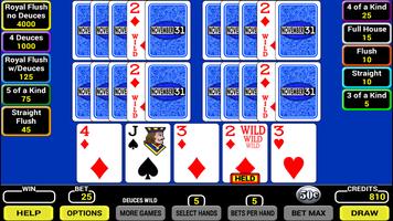 Five Play Poker syot layar 1