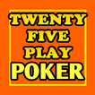 Twenty-Five Play Poker icon