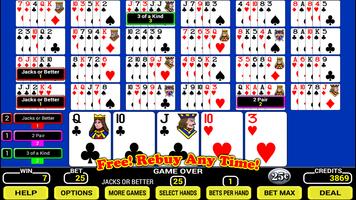 Twenty-Five Play Poker постер