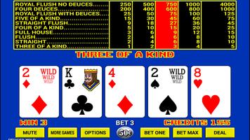 Video Poker Screenshot 1