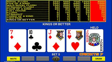 Video Poker screenshot 2