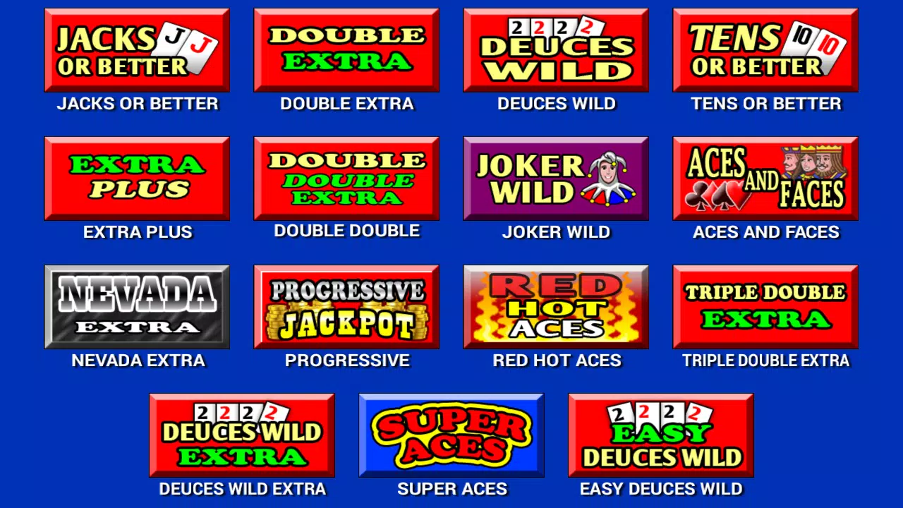 Video Poker Play Poker Offline for Android - Free App Download