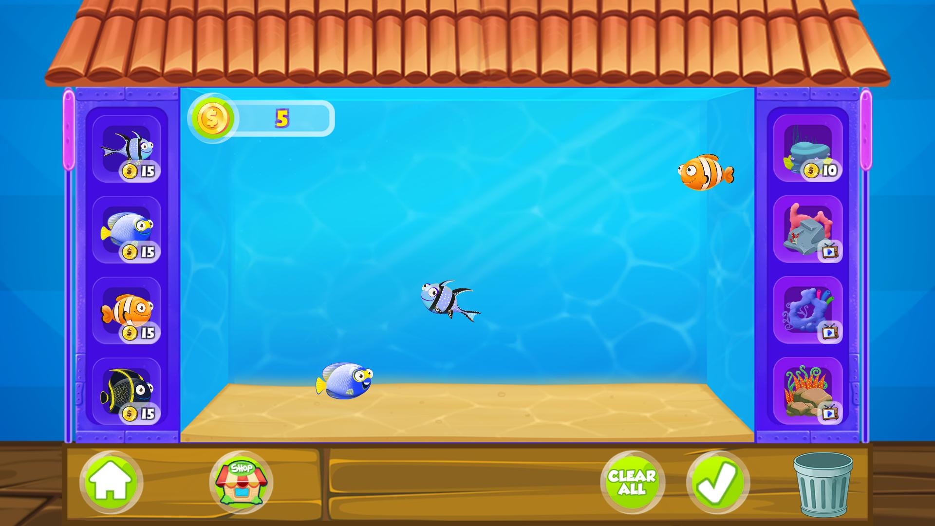 Аквариумные рыбки игра. My SIM Aquarium.