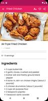 Easy Fried Chicken Recipes capture d'écran 3