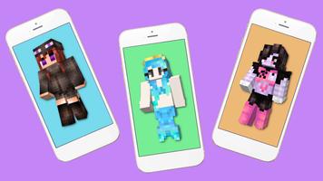 Girls Skins for Minecraft 스크린샷 1